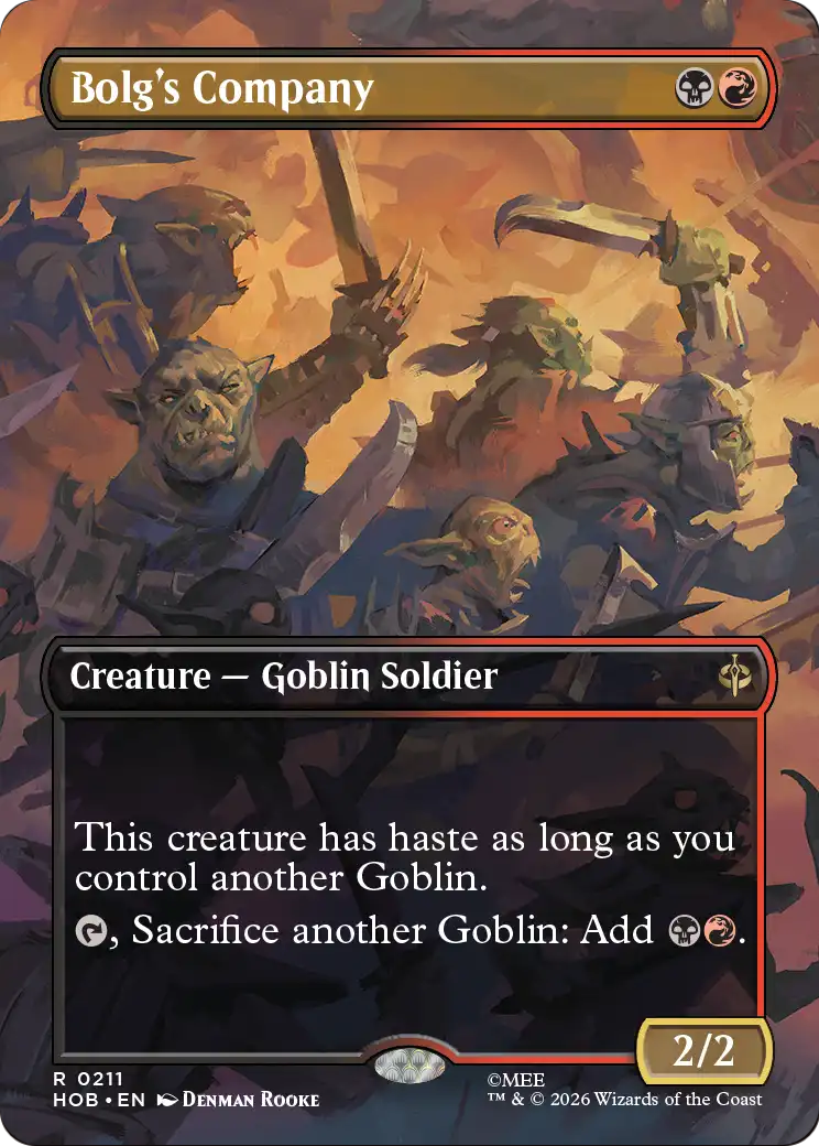 Bolg's Company (Borderless) [The Hobbit] | Magic Magpie