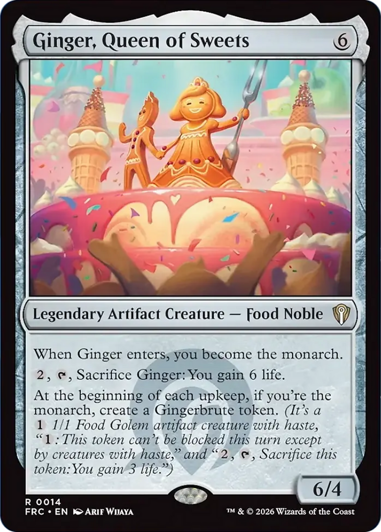 Ginger, Queen of Sweets [Reality Fracture Commander] | Magic Magpie