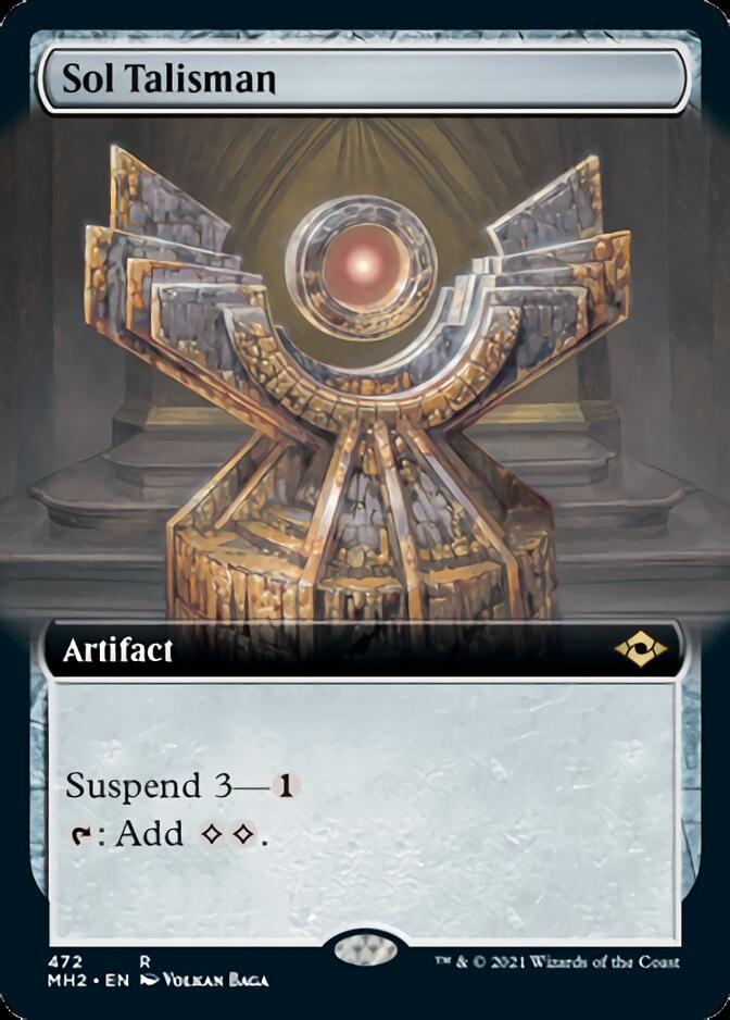 Sol Talisman (Extended Art) [Modern Horizons 2] | Magic Magpie