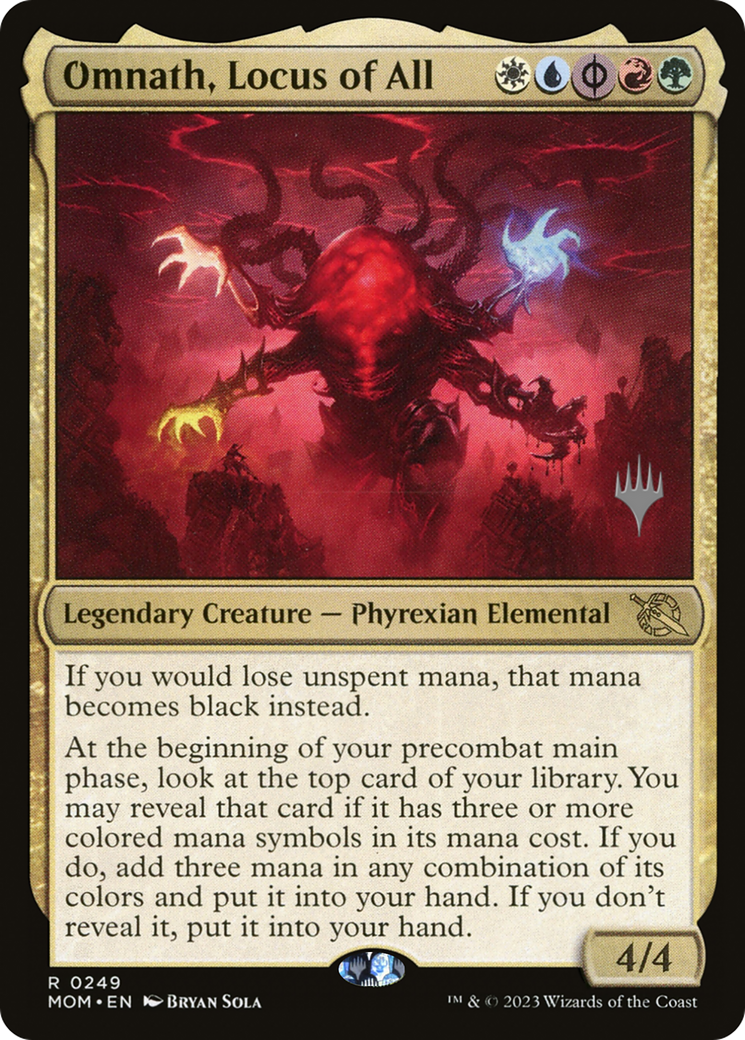 Omnath, Locus of All (Promo Pack) [March of the Machine Promos] | Magic Magpie