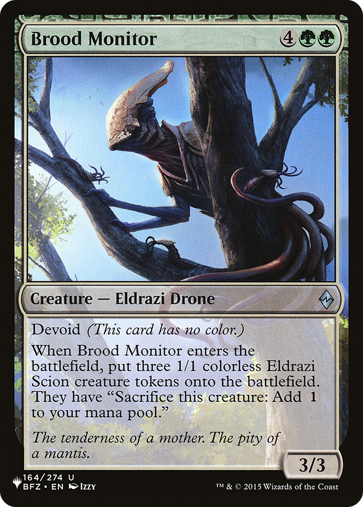 Brood Monitor [The List Reprints] | Magic Magpie