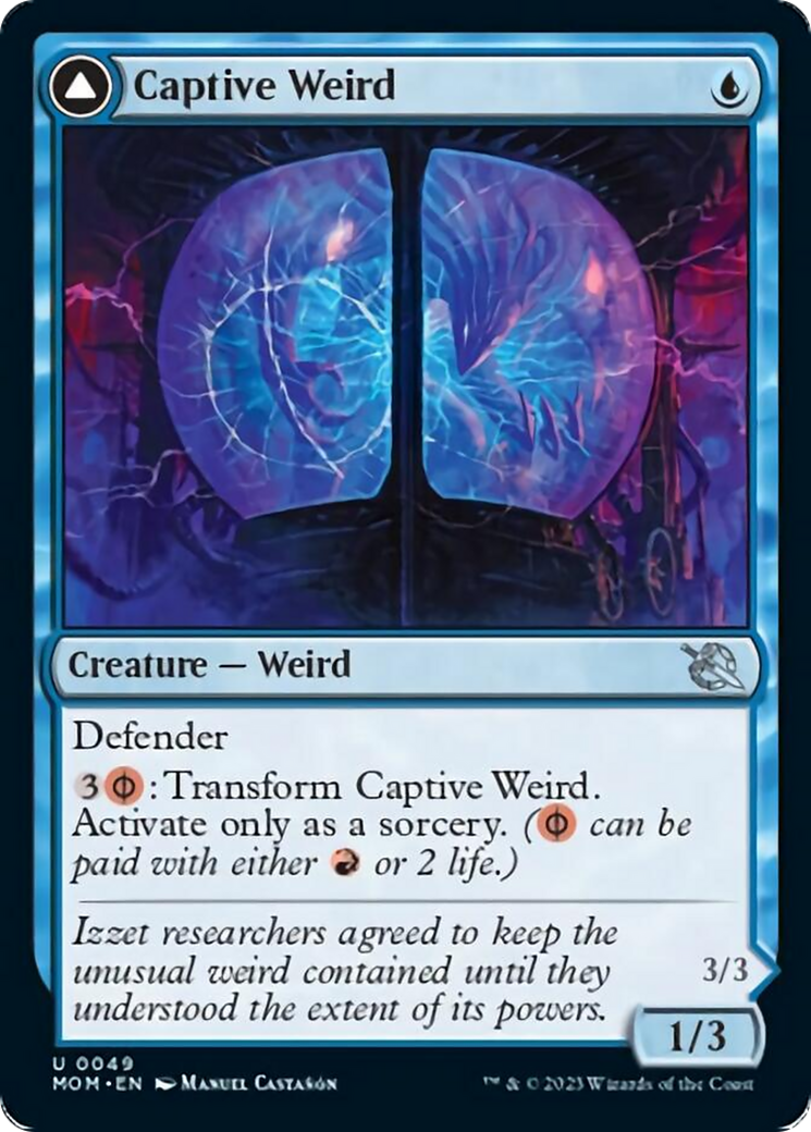 Captive Weird // Compleated Conjurer [March of the Machine] | Magic Magpie