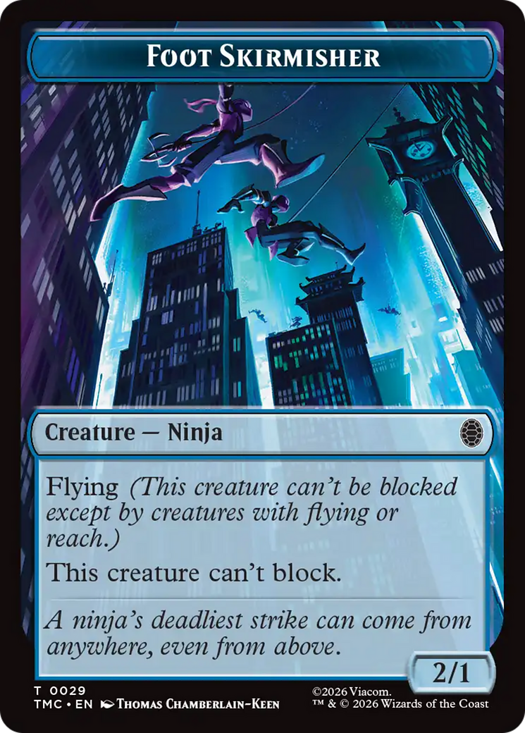 Foot Skirmisher [Teenage Mutant Ninja Turtles Commander] | Magic Magpie