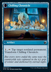 Mysterious Tome // Chilling Chronicle [Innistrad: Midnight Hunt] | Magic Magpie