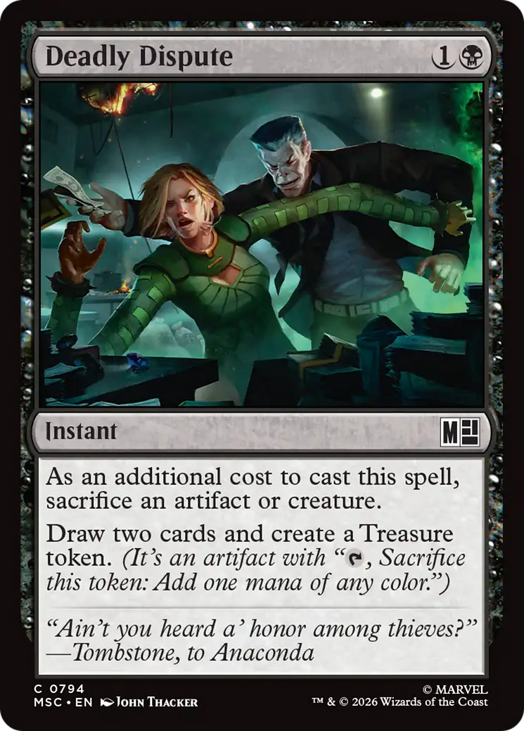 Deadly Dispute [Marvel Super Heroes Commander] | Magic Magpie