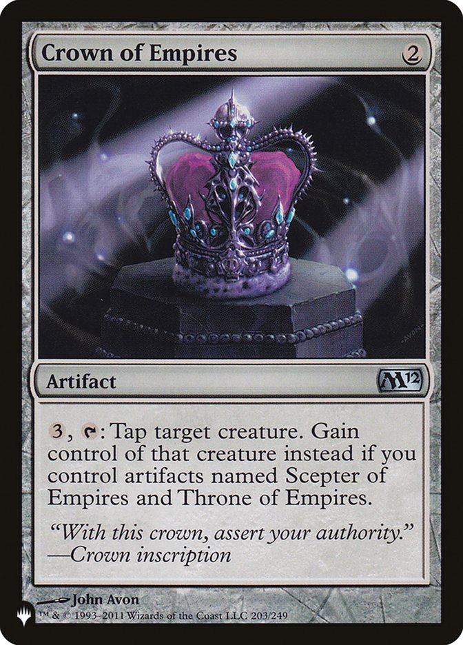 Crown of Empires [The List] | Magic Magpie