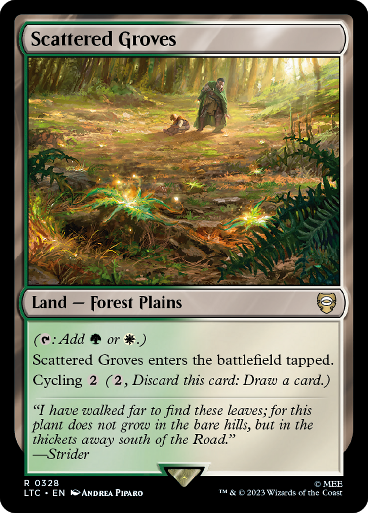 Scattered Groves [The Lord of the Rings: Tales of Middle-Earth Commander] | Magic Magpie