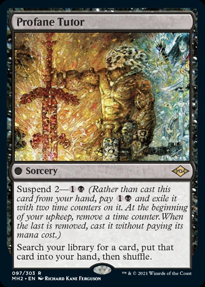 Profane Tutor [Modern Horizons 2] | Magic Magpie
