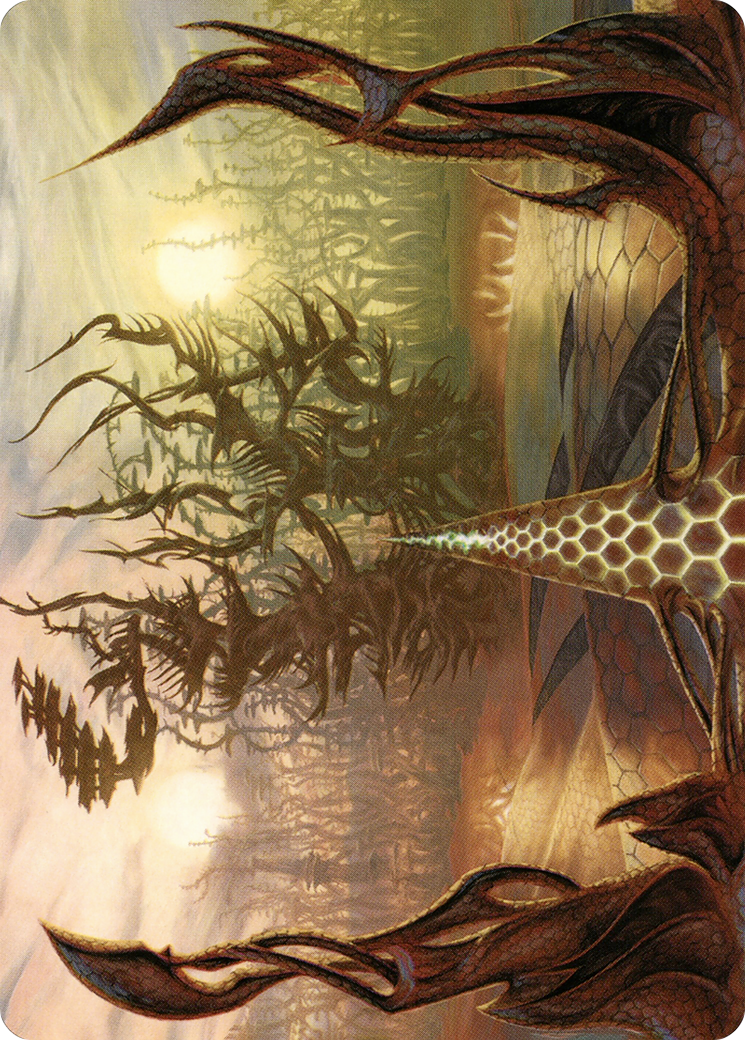 Thornglint Bridge Art Card [Modern Horizons 2 Art Series] | Magic Magpie