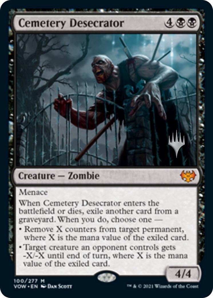 Cemetery Desecrator [Aetherdrift Promos] | Magic Magpie