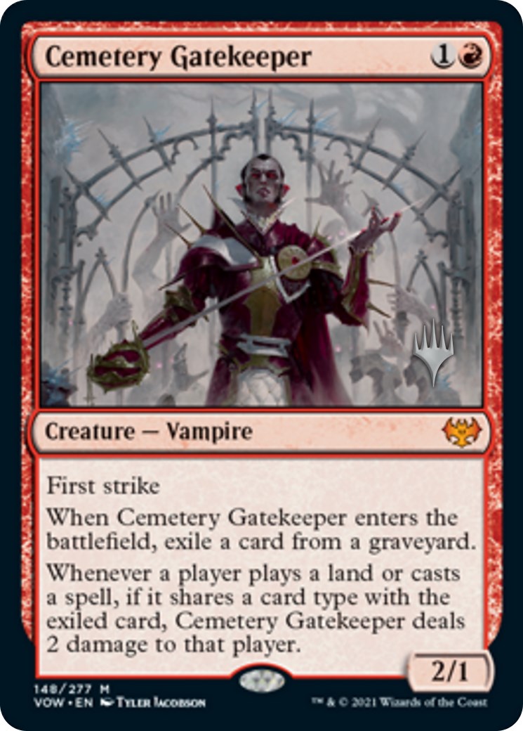 Cemetery Gatekeeper [Aetherdrift Promos] | Magic Magpie