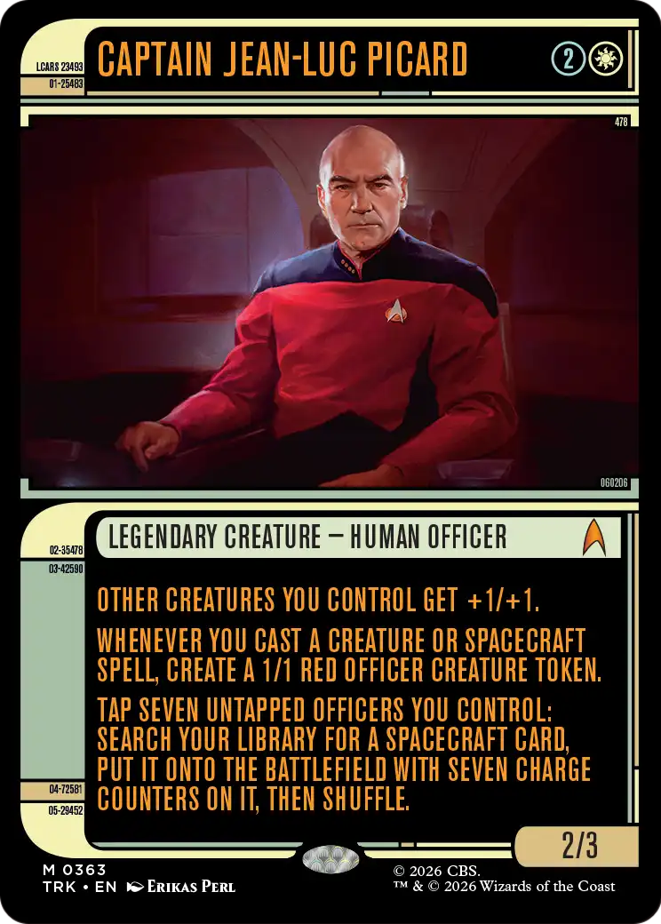 Captain Jean-Luc Picard (Showcase) [Star Trek] | Magic Magpie