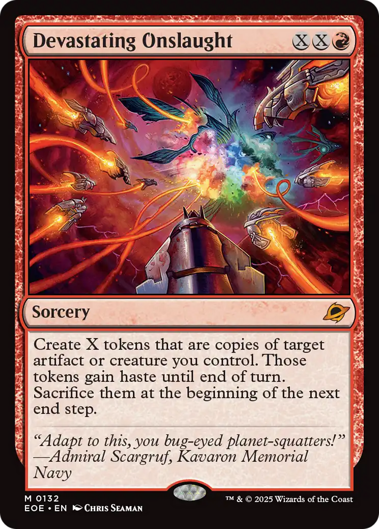 Devastating Onslaught [Edge of Eternities] | Magic Magpie