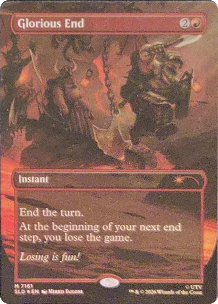Glorious End [Secret Lair Drop Series] | Magic Magpie