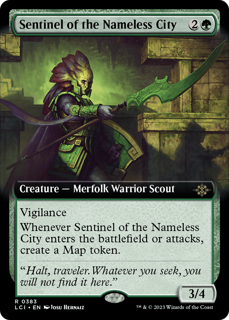 Sentinel of the Nameless City (Extended Art) [The Lost Caverns of Ixalan] | Magic Magpie