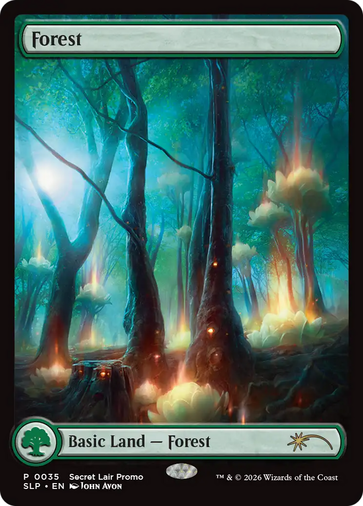 Forest (0035) [Secret Lair Showdown] | Magic Magpie