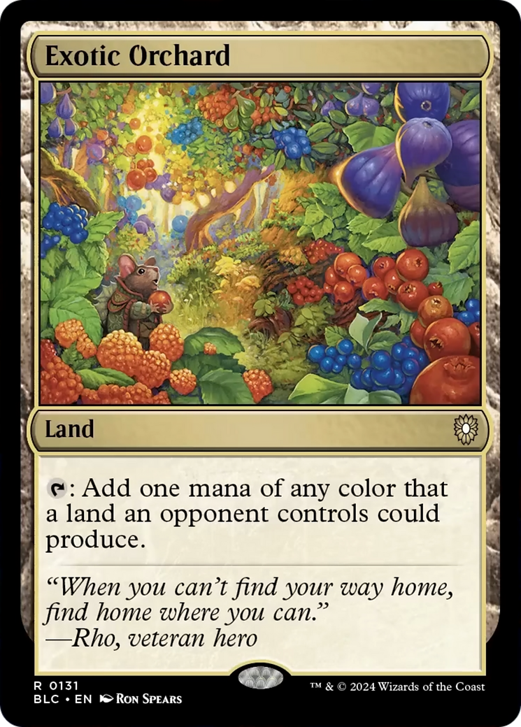 Exotic Orchard [Bloomburrow Commander] | Magic Magpie