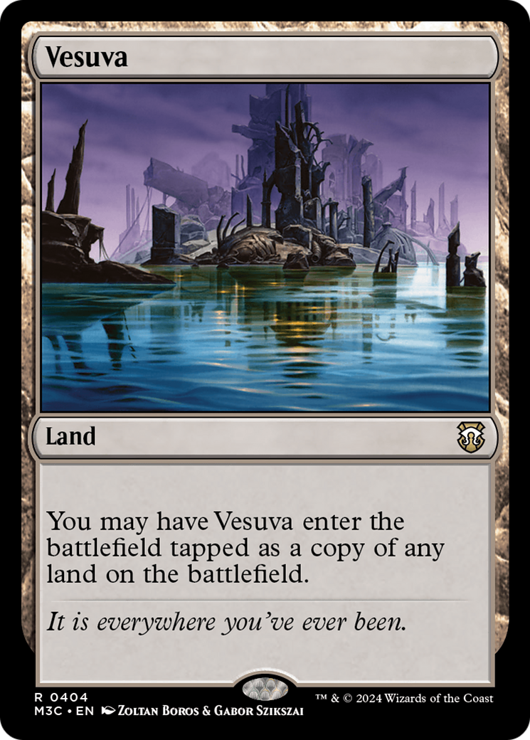 Vesuva (Ripple Foil) [Modern Horizons 3 Commander] | Magic Magpie