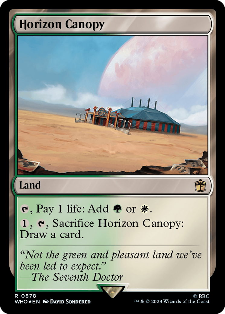 Horizon Canopy (Surge Foil) [Doctor Who] | Magic Magpie