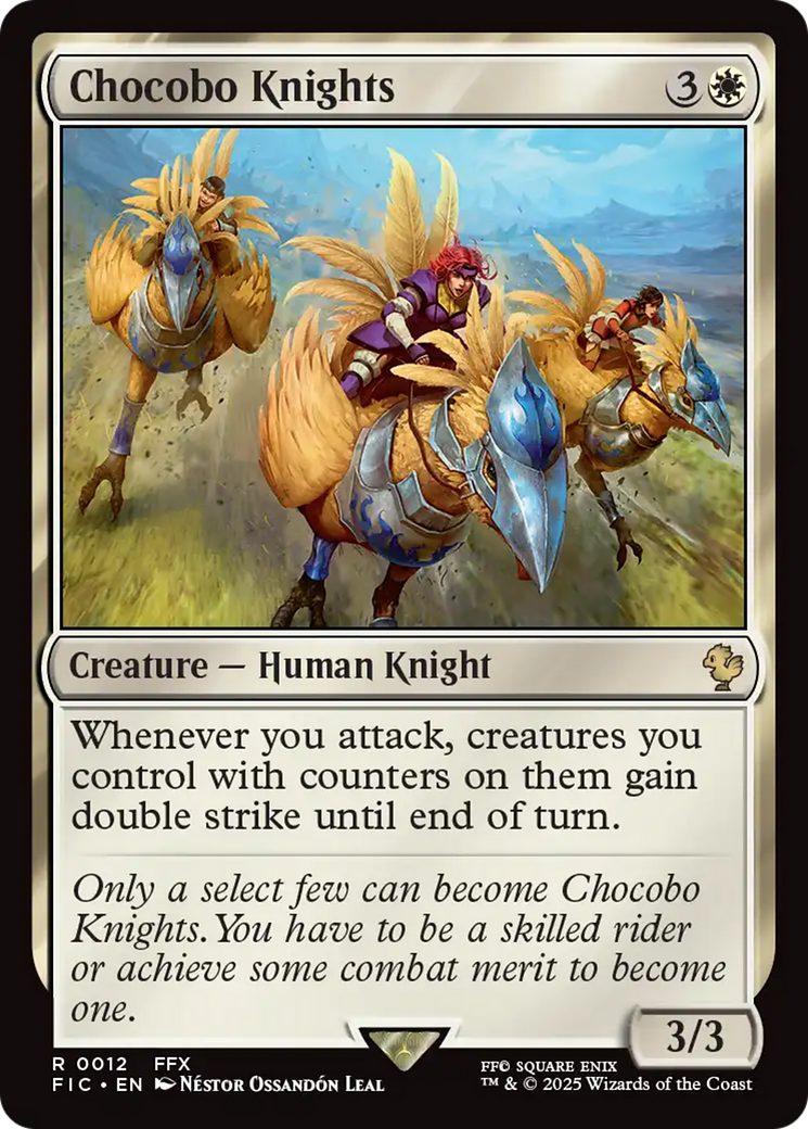 Chocobo Knights [FINAL FANTASY Commander] | Magic Magpie