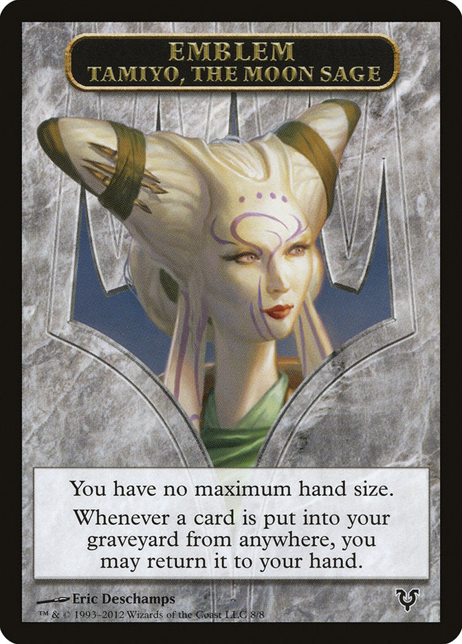 Tamiyo, the Moon Sage Emblem [Avacyn Restored Tokens] | Magic Magpie