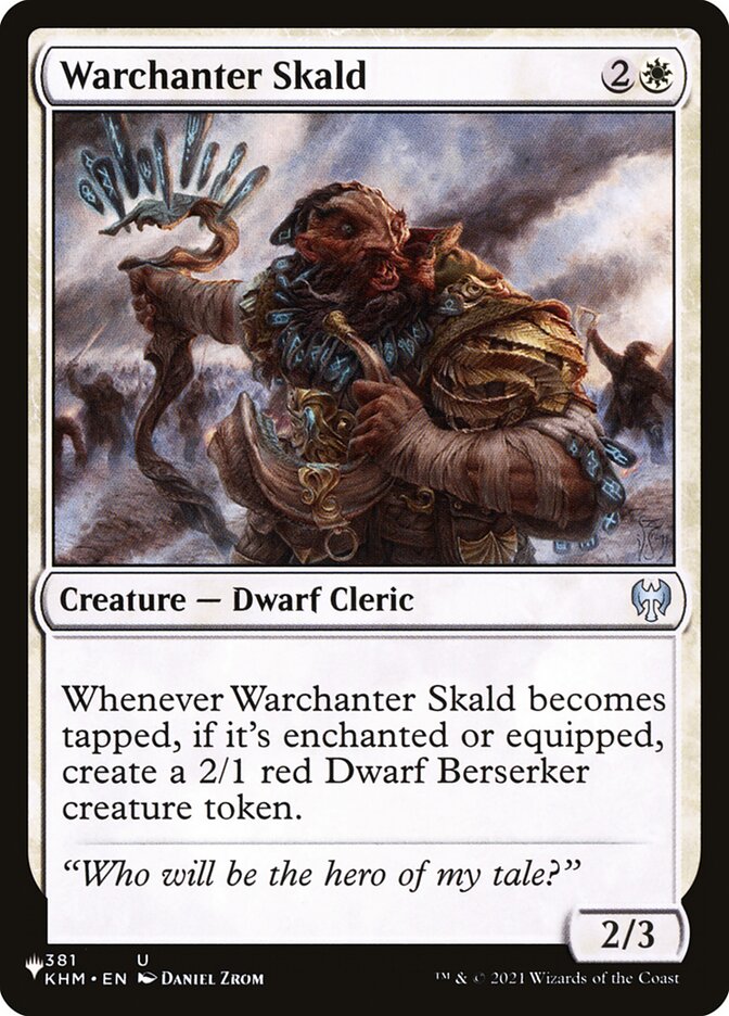 Warchanter Skald [The List] | Magic Magpie