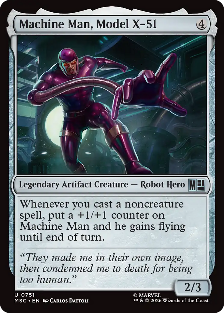 Machine Man, Model X-51 [Marvel Super Heroes Commander] | Magic Magpie