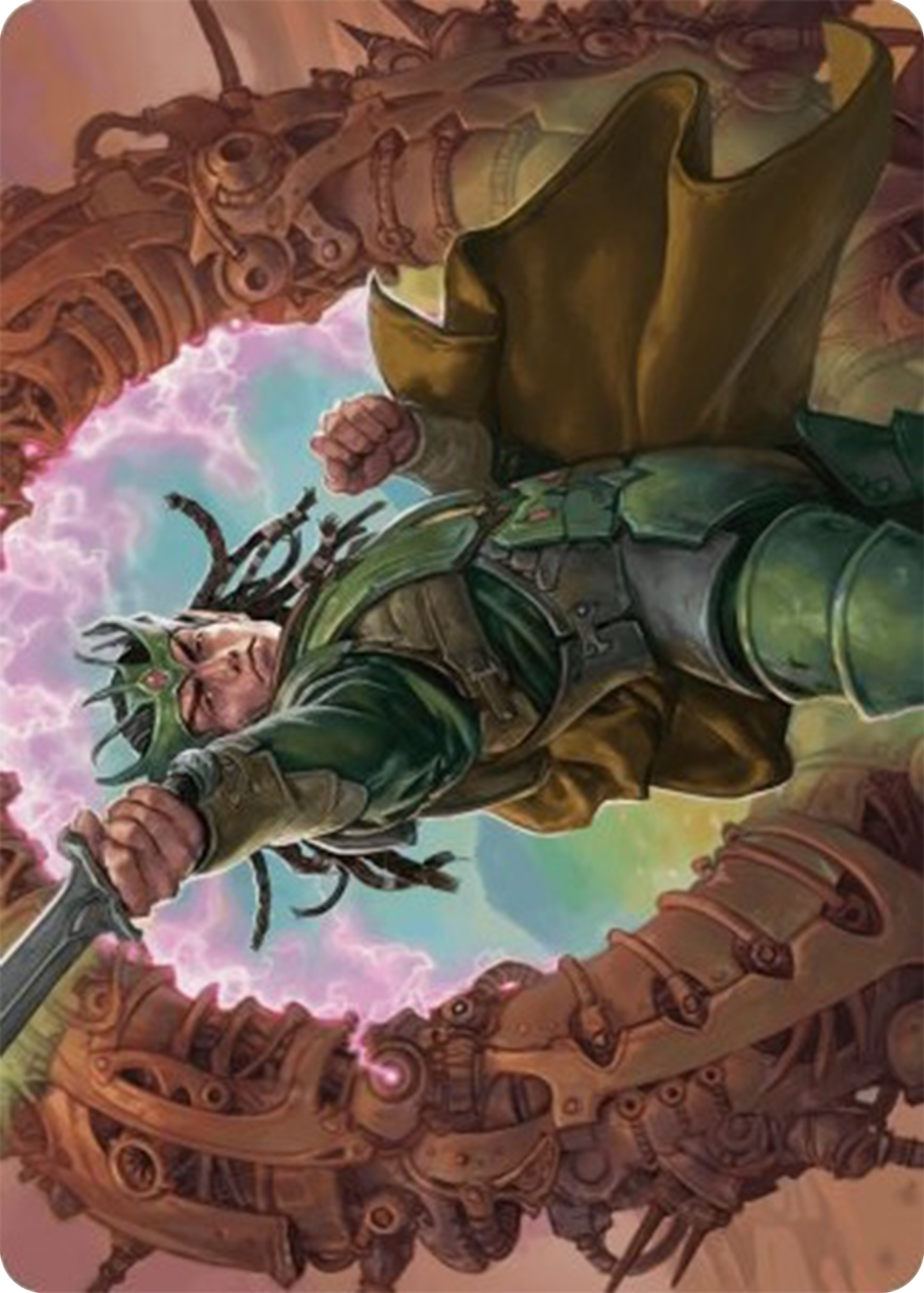 Eladamri, Korvecdal Art Card [Modern Horizons 3 Art Series] | Magic Magpie