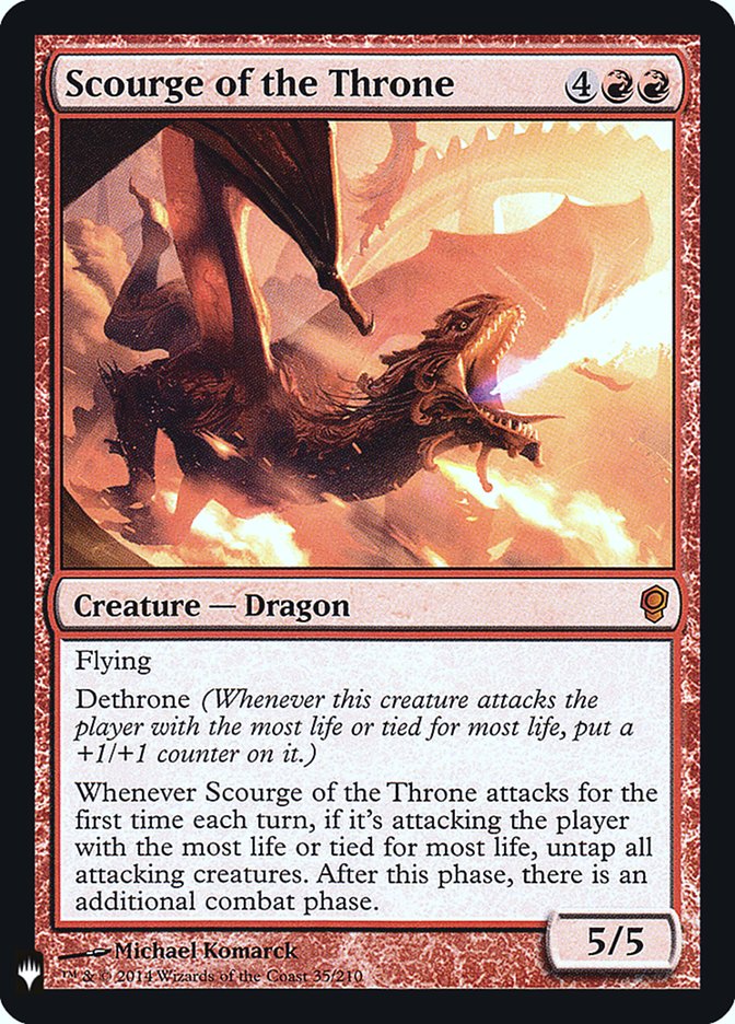 Scourge of the Throne [Mystery Booster] | Magic Magpie