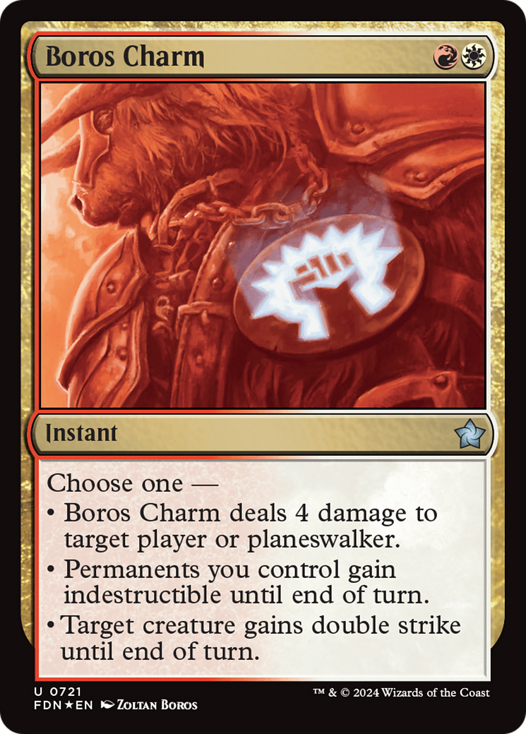 Boros Charm [Foundations] | Magic Magpie