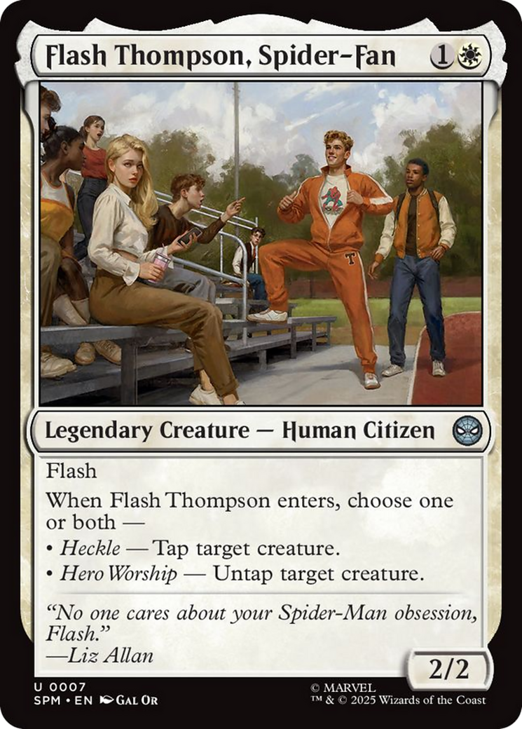 Flash Thompson, Spider-Fan [Marvel's Spider-Man] | Magic Magpie