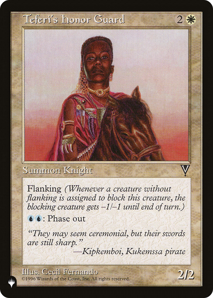 Teferi's Honor Guard [The List Reprints] | Magic Magpie