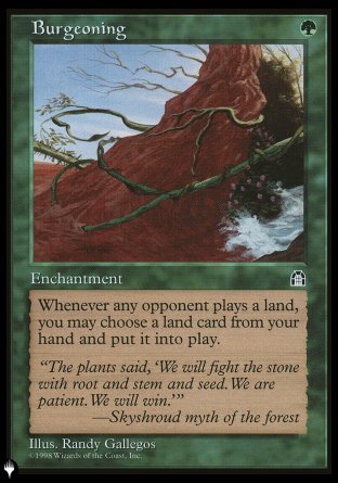 Burgeoning [The List] | Magic Magpie