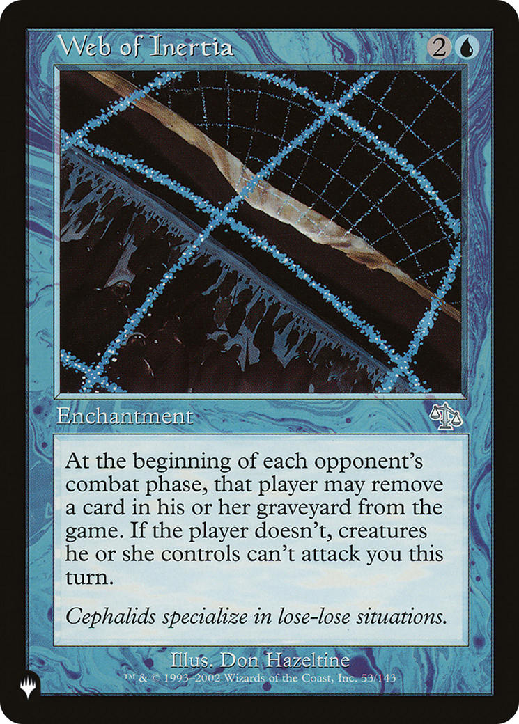 Web of Inertia [The List Reprints] | Magic Magpie