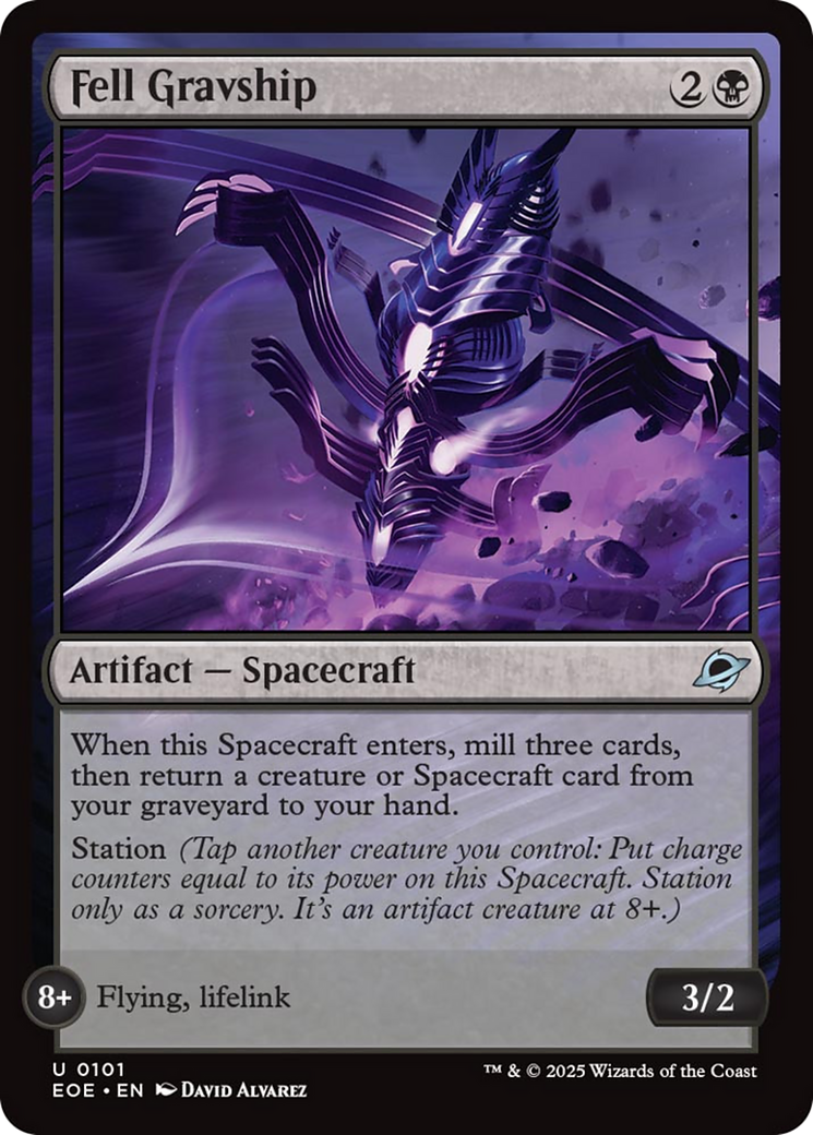 Fell Gravship [Edge of Eternities] | Magic Magpie