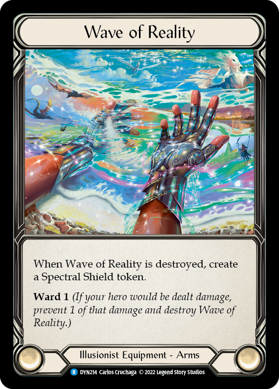 Wave of Reality [DYN214] (Dynasty)  Cold Foil | Magic Magpie