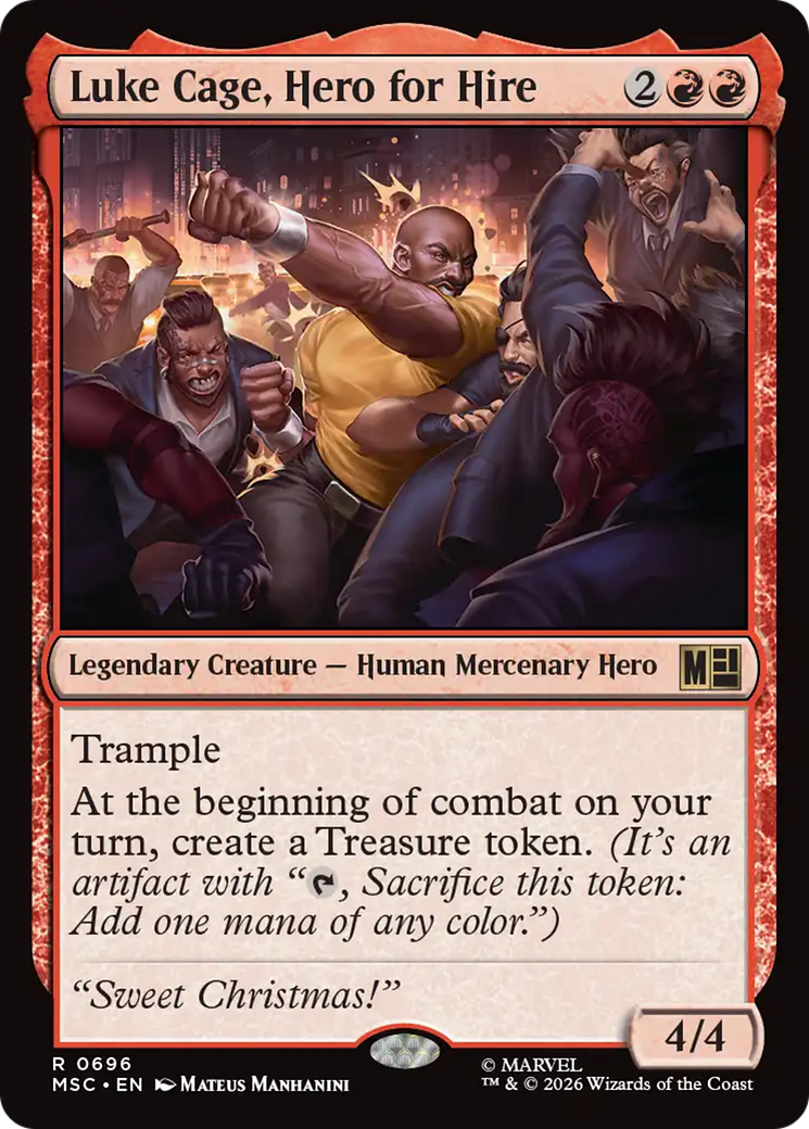 Luke Cage, Hero for Hire [Marvel Super Heroes Commander] | Magic Magpie