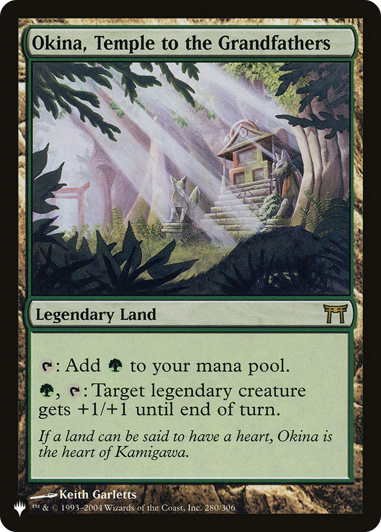 Okina, Temple to the Grandfathers [The List] | Magic Magpie