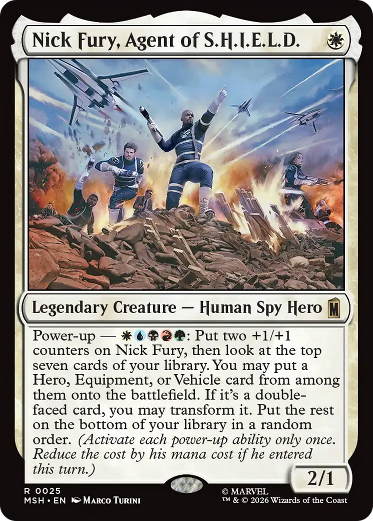 Nick Fury, Agent of S.H.I.E.L.D. [Marvel Super Heroes] | Magic Magpie