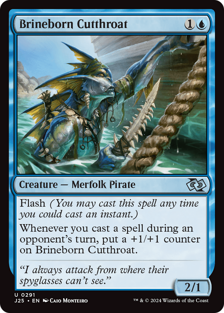 Brineborn Cutthroat [Foundations Jumpstart] | Magic Magpie