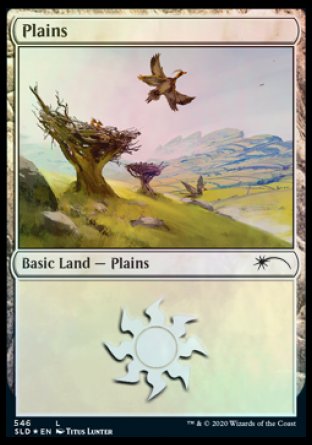 Plains (Feathered Friends) (546) [Secret Lair Drop Promos] | Magic Magpie