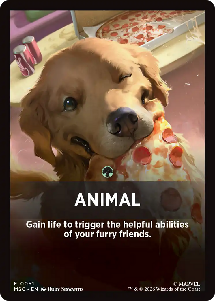 Animal Theme Card [Marvel Super Heroes Commander] | Magic Magpie