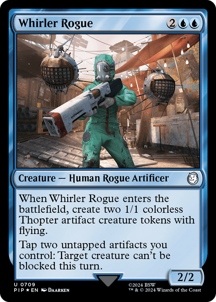 Whirler Rogue (Surge Foil) [Fallout] | Magic Magpie