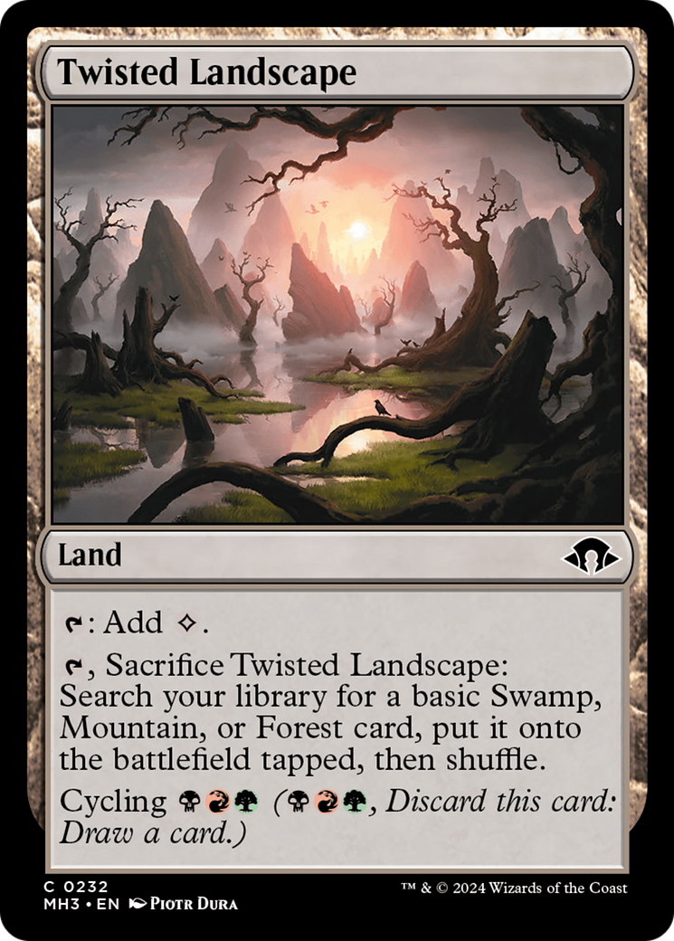 Twisted Landscape [Modern Horizons 3] | Magic Magpie