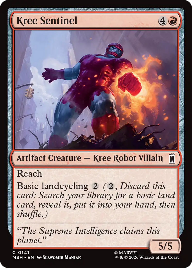 Kree Sentinel [Marvel Super Heroes] | Magic Magpie