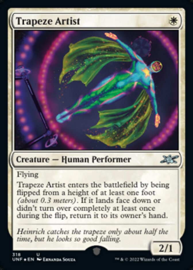 Trapeze Artist (Galaxy Foil) [Unfinity] | Magic Magpie