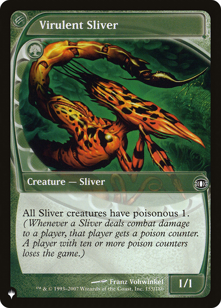 Virulent Sliver [The List] | Magic Magpie