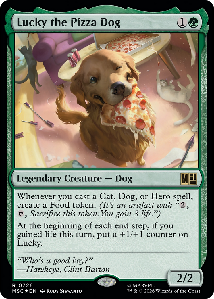 Lucky the Pizza Dog [Marvel Super Heroes Commander] | Magic Magpie