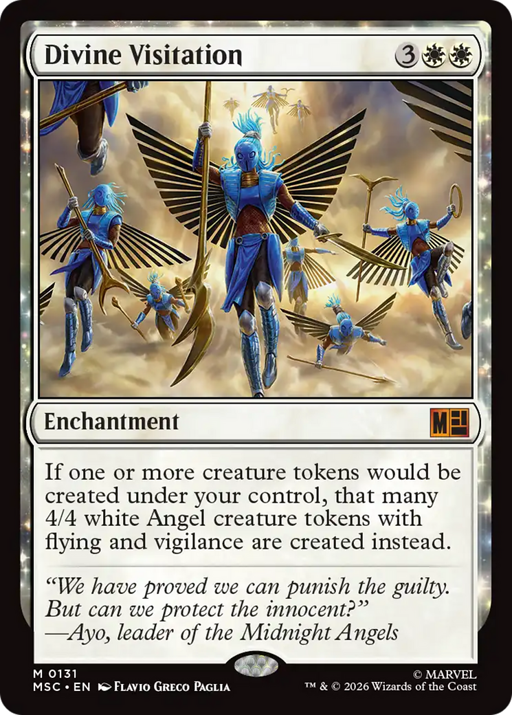 Divine Visitation (Surge Foil) [Marvel Super Heroes Commander] | Magic Magpie