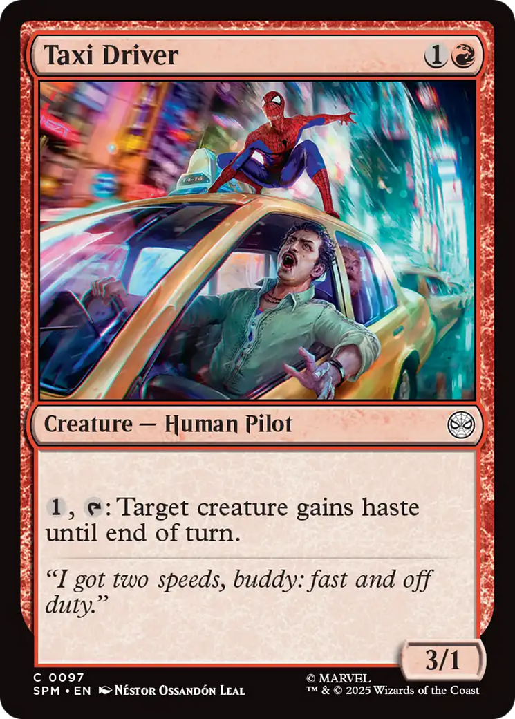 Taxi Driver [Marvel's Spider-Man] | Magic Magpie